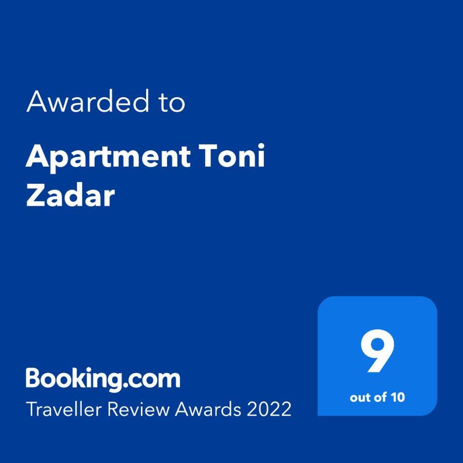 Apartment Toni Zadar Eksteriør bilde